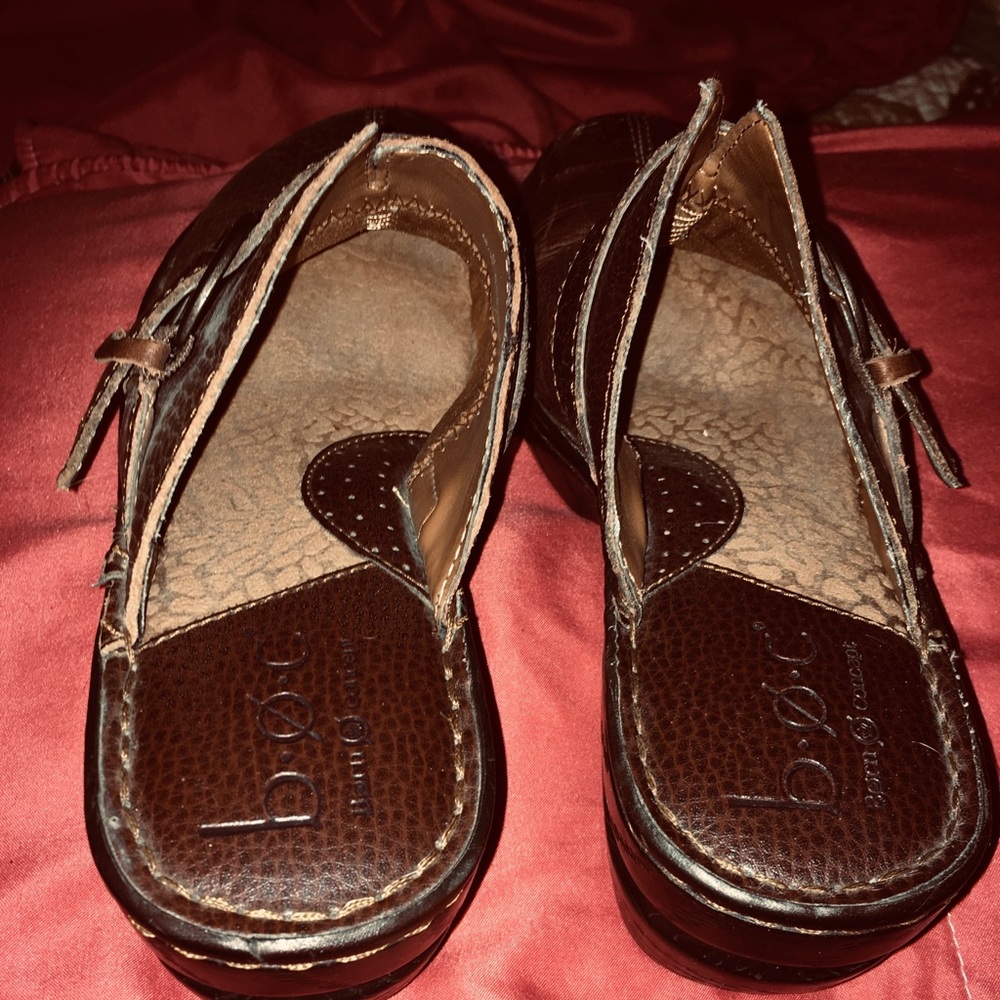 BOC brown clogs - Picture 3 of 5